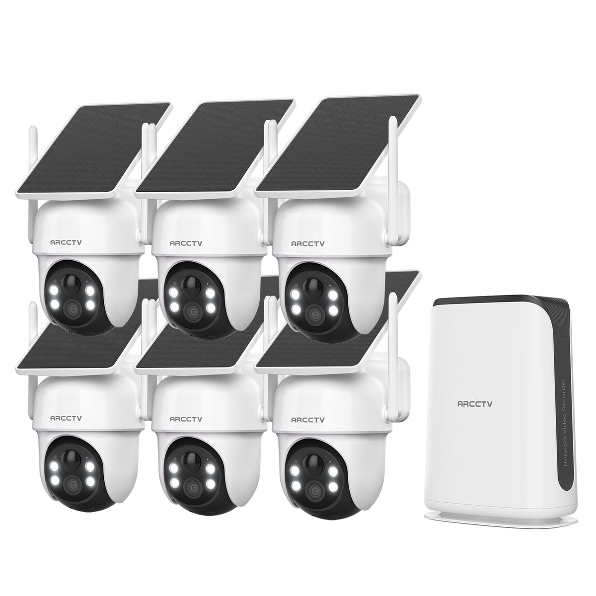 Security System 2K/4MP with Smart AI Detection