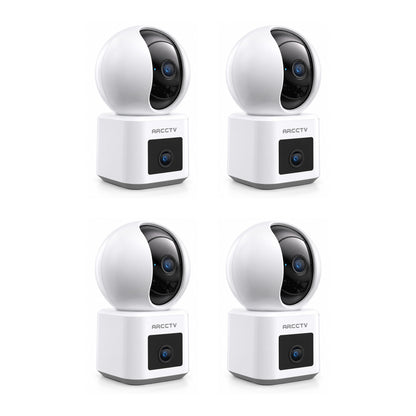 Indoor Dual-Lens Security Camera 2MP+2MP with 360° Coverage