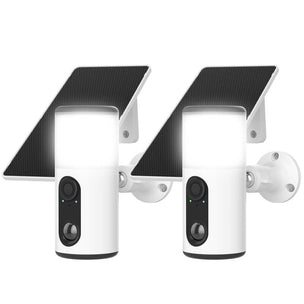 ARCCTV Floodlight Camera with Solar Panel