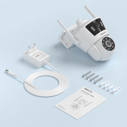 ARCCTV P7 3MP Surveillance Camera Dual Lens Dual Live View Outdoor Camera