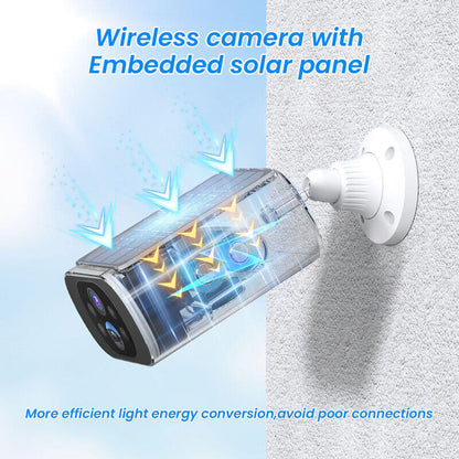 ARCCTV C3 Pro 2K 4MP Integrated Solar Battery Camera (Can't work with any NVR system)