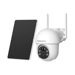 Telecamera a batteria solare ARCCTV Q1 Max da 4MP (Non può funzionare con nessun sistema NVR)
