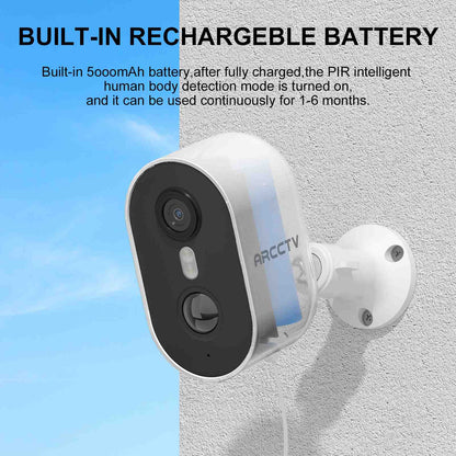 ARCCTV C2 Pro 4MP Battery Powered Camera